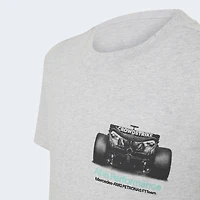 Youth adidas  Gray Mercedes-AMG Petronas F1 Team Graphic T-Shirt