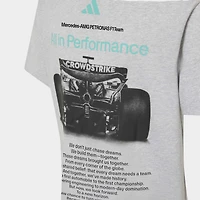 Youth adidas  Gray Mercedes-AMG Petronas F1 Team Graphic T-Shirt