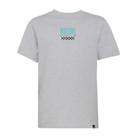 Youth adidas  Heather Gray Mercedes-AMG Petronas F1 Team Front Facing Car T-Shirt