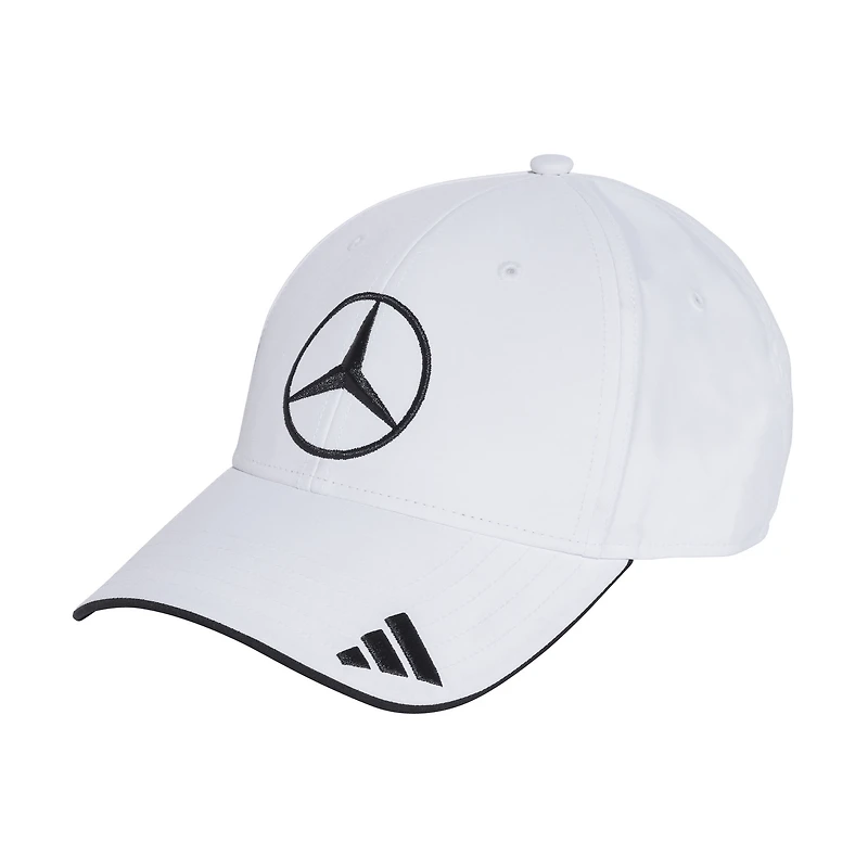 Casquette ajustable adidas blanche Mercedes-AMG Petronas F1 Team Driver Wear pour enfant