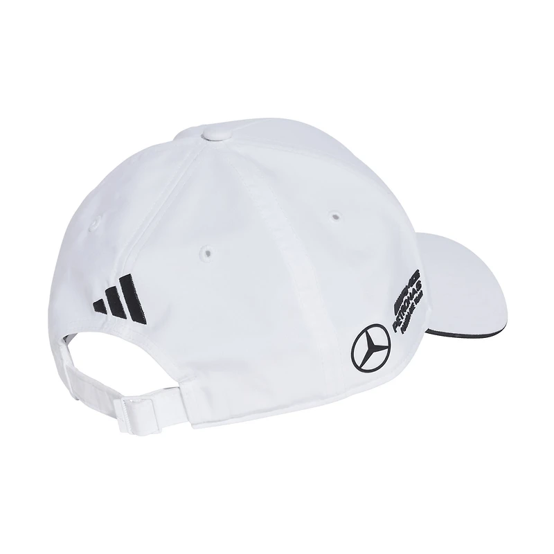 Youth adidas White Mercedes-AMG Petronas F1 Team Driver Wear Adjustable Hat