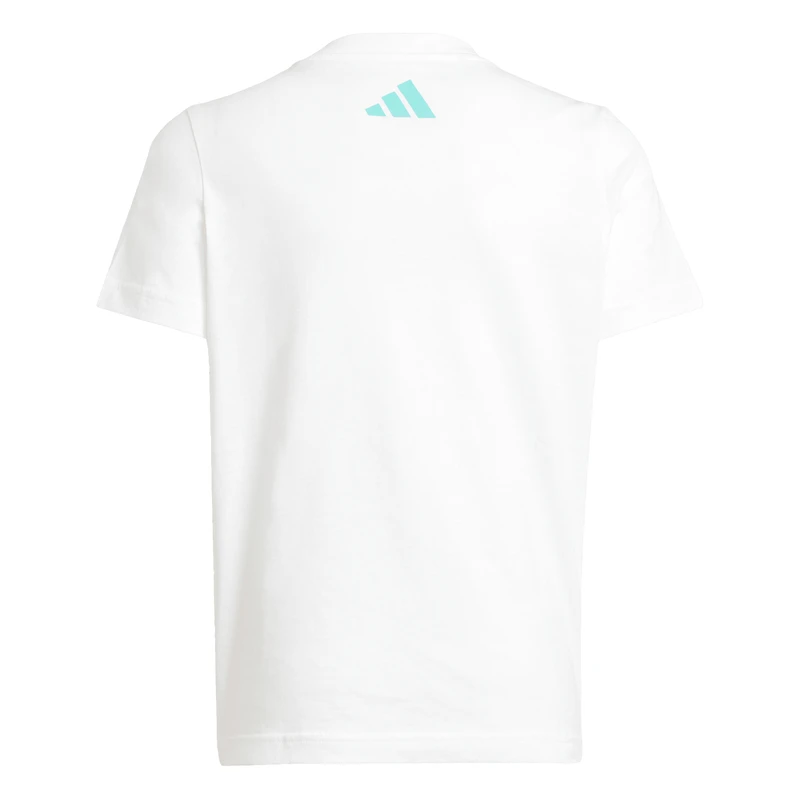 Youth adidas White Mercedes-AMG Petronas F1 Team Fan Wear DNA Alphaskin Graphic T-Shirt