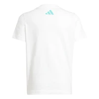 Youth adidas White Mercedes-AMG Petronas F1 Team Fan Wear DNA Alphaskin Graphic T-Shirt