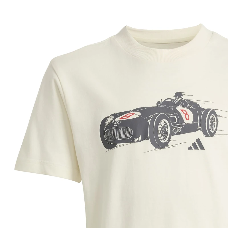 T-shirt rétro adidas Mercedes-AMG Petronas F1 Team Silver Arrows pour enfant