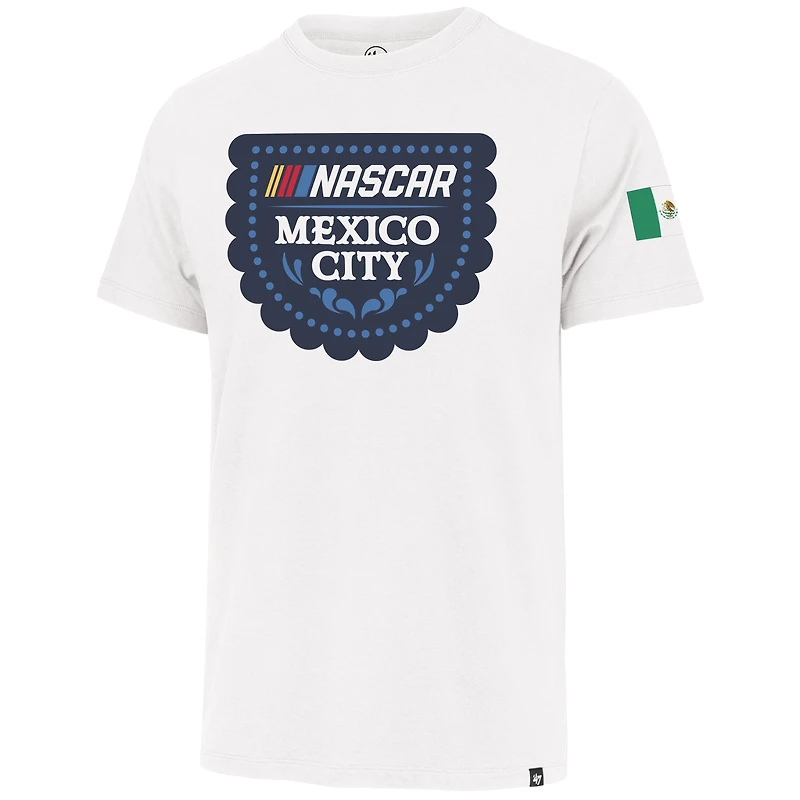 Men's '47 White NASCAR Mexico City Race Event Foundation T-Shirt