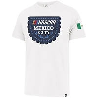 Men's '47 White NASCAR Mexico City Race Event Foundation T-Shirt