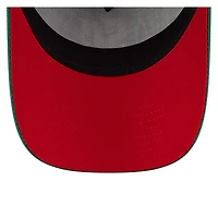 Men's New Era Black/Green NASCAR Mexico City Race 9FORTY A-Frame Trucker Adjustable Hat