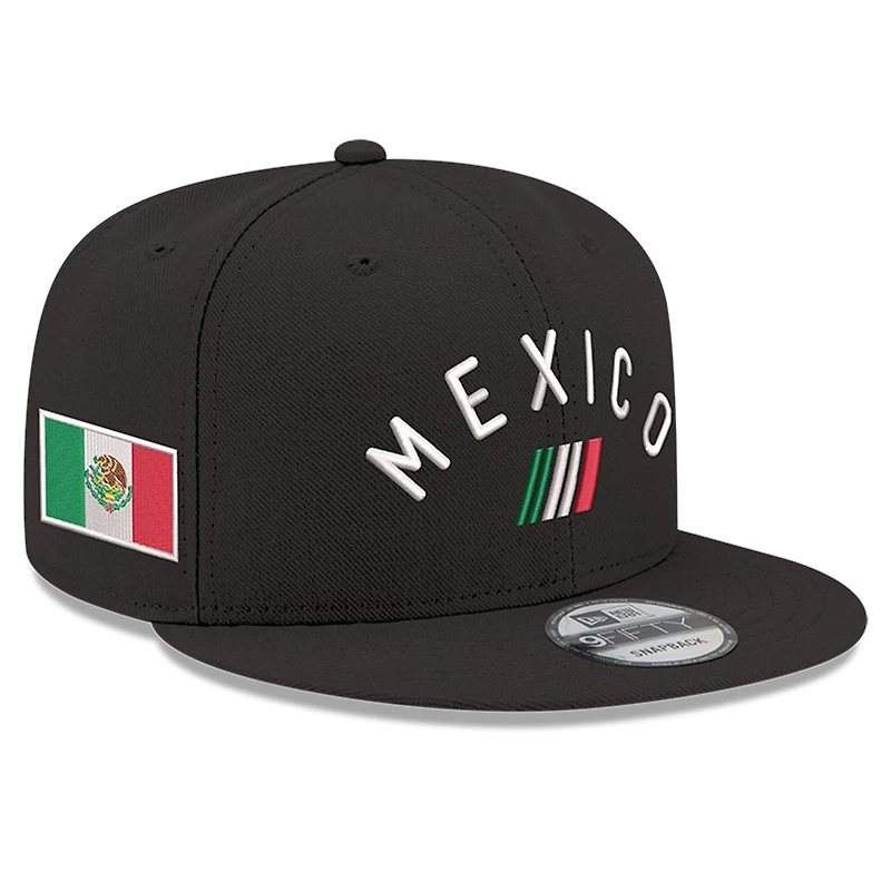 Casquette snapback 9FIFTY noire New Era pour homme, NASCAR Mexico City Race