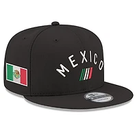 Casquette snapback 9FIFTY noire New Era pour homme, NASCAR Mexico City Race