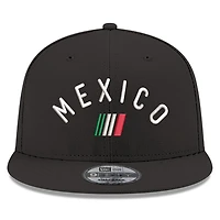 Casquette snapback 9FIFTY noire New Era pour homme, NASCAR Mexico City Race