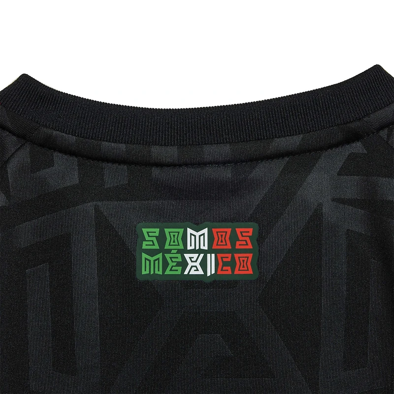 Mini-maillot réplique adidas noir pour bébé de l'équipe nationale du Mexique, tenue extérieure 2026