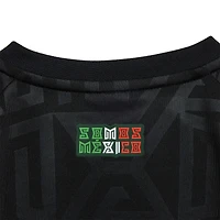 Mini-maillot réplique adidas noir pour bébé de l'équipe nationale du Mexique, tenue extérieure 2026