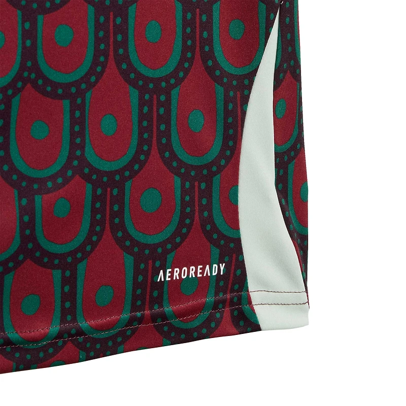 Infant adidas  Burgundy Mexico National Team 2024 Home Mini Kit