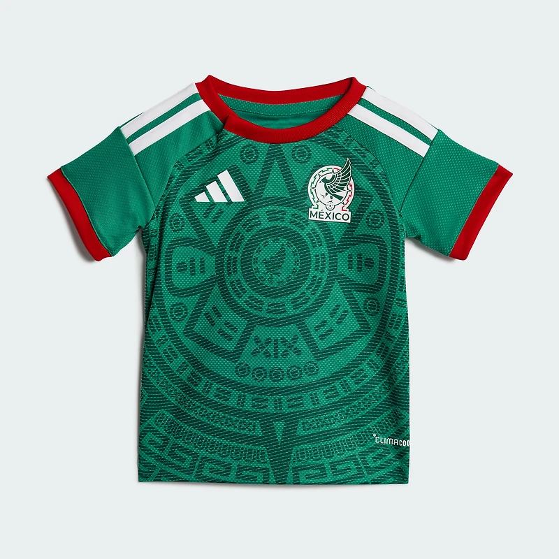 Infant adidas Green Mexico National Team FIFA x World Cup Home 2026 Replica Mini Kit