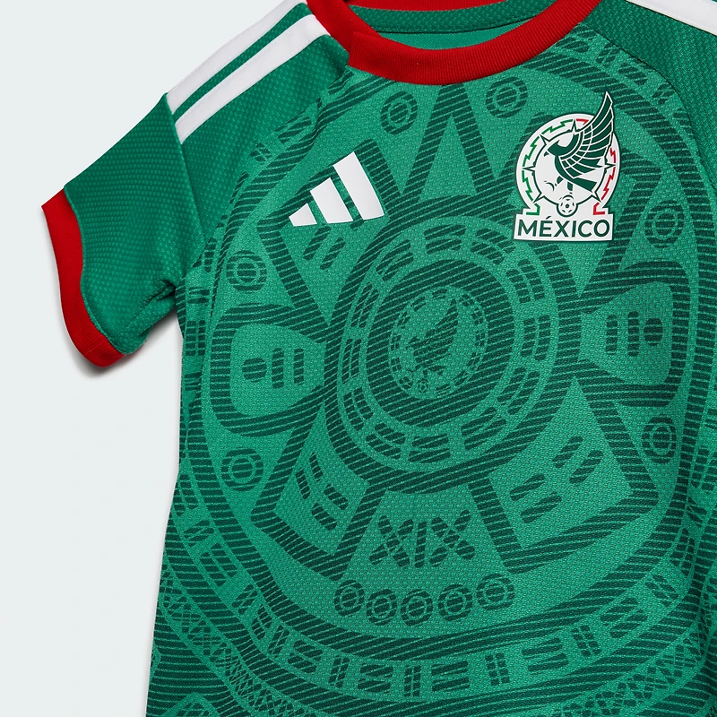 Infant adidas Green Mexico National Team FIFA x World Cup Home 2026 Replica Mini Kit