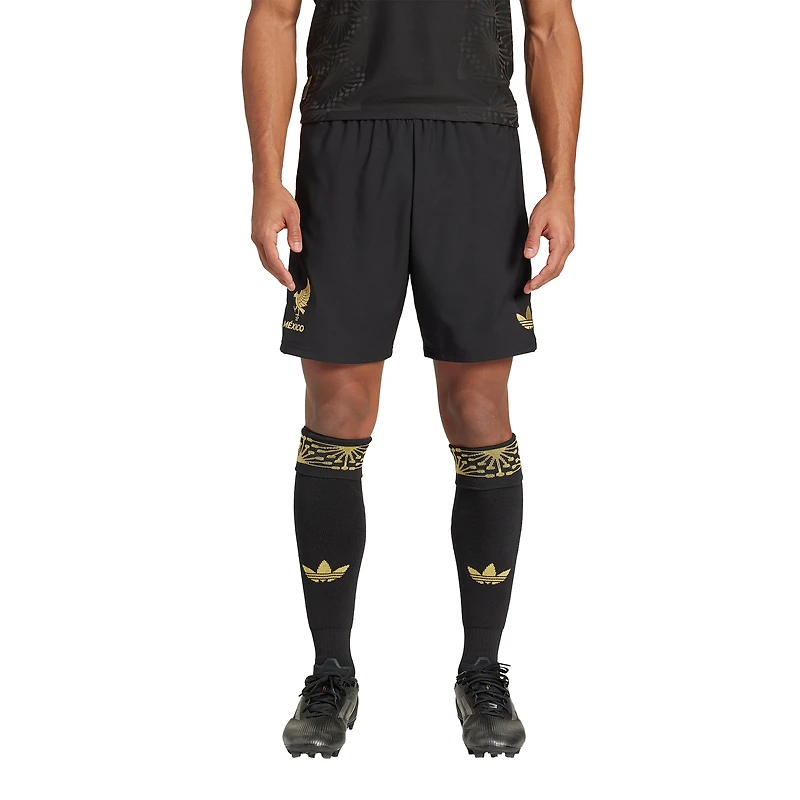 Men's adidas Black Mexico National Team 2025 Third Jersey Shorts
