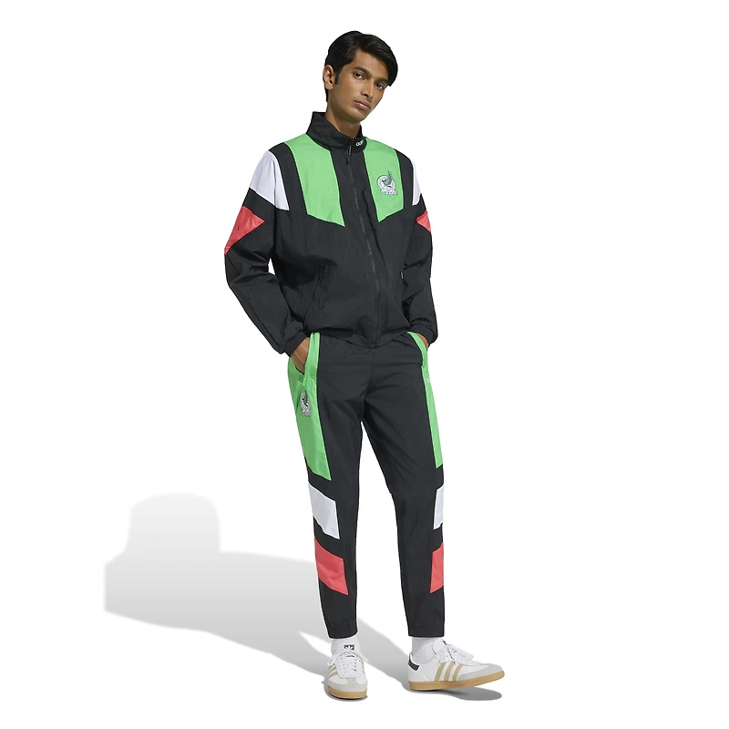 Men's adidas  Black Mexico National Team EQT Full-Zip Track Top