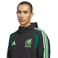Men's adidas  Black Mexico National Team FIFA x World Cup 2026 Tiro All Weather Full-Zip Jacket
