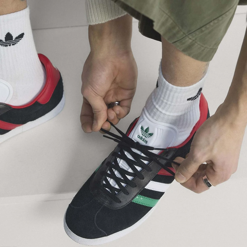 Men's adidas Black Mexico National Team Gazelle Shoes