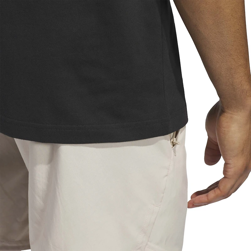 T-shirt adidas noir pour homme, équipe nationale du Mexique, avec logo à crochet