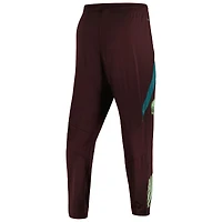 Pantalon d'entraînement adidas bordeaux pour homme de l'équipe nationale du Mexique 2024 AEROREADY