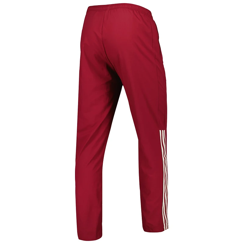 Men's adidas Burgundy Mexico National Team AEROREADY Pre-Match Pants
