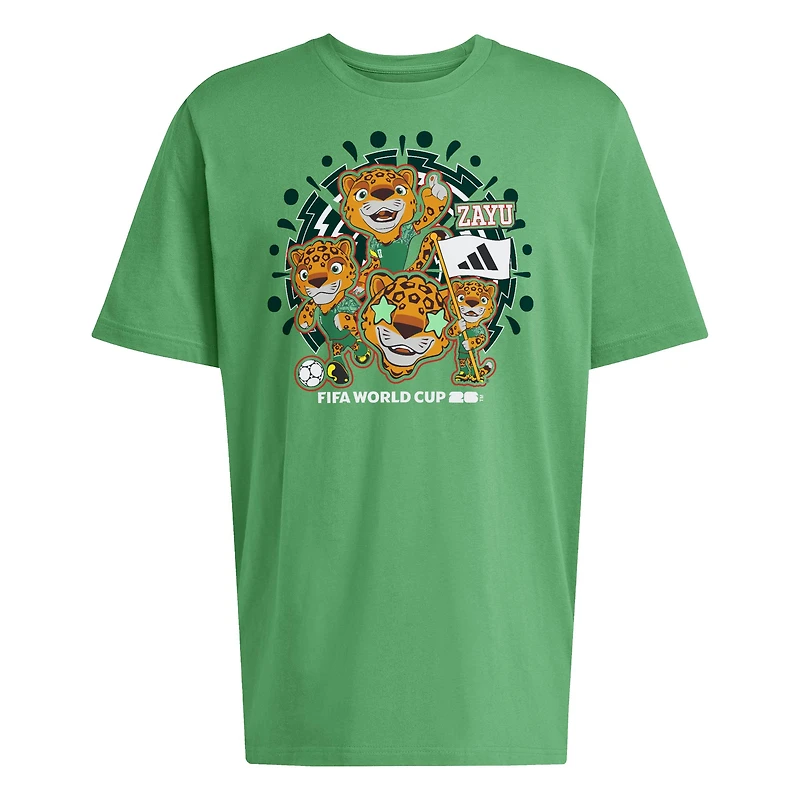 Men's adidas Canada FIFA World Cup 2026 Host Country Mascot T-Shirt