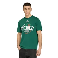 Men's adidas  Green Mexico National Team 2026 FIFA World Cup Country T- Shirt