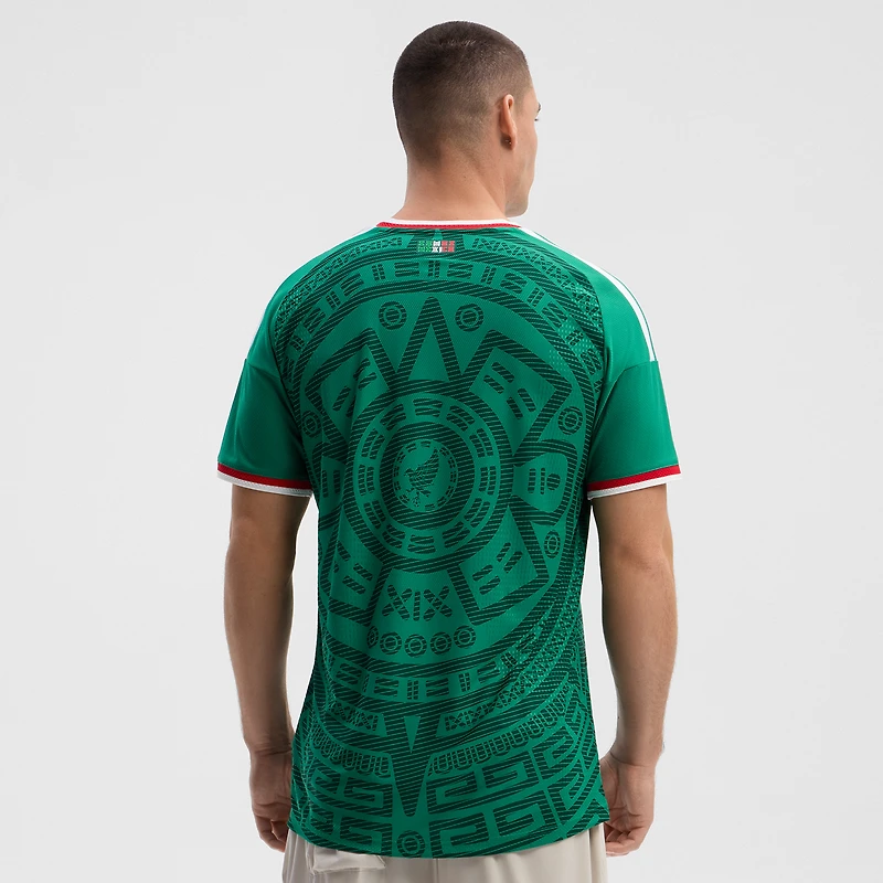 Men's adidas Green Mexico National Team 2026 Home On-Field Authentic Jersey