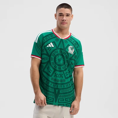Men's adidas  Green Mexico National Team 2026 Home On-Field Authentic Jersey