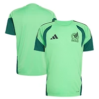 Maillot d'entraînement domicile vert adidas de l'équipe nationale du Mexique 2026 pour homme