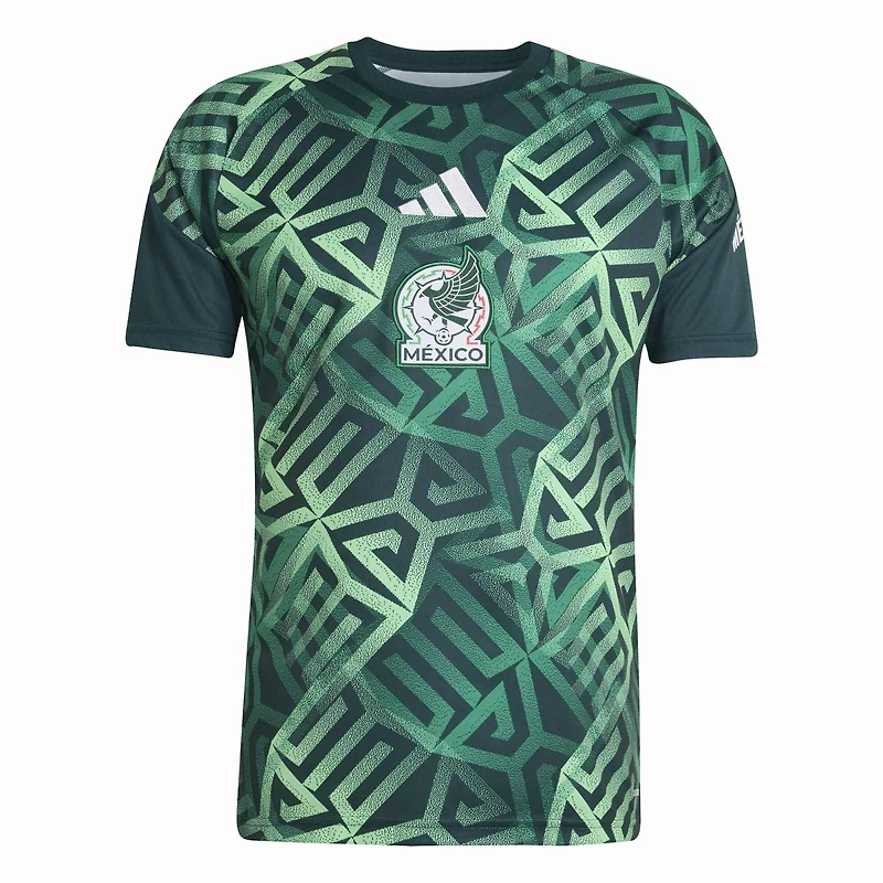 Men's adidas Green Mexico National Team 2026 Pre-Match Top