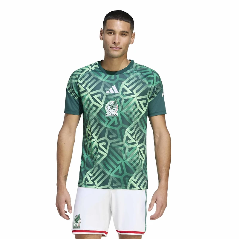 Men's adidas Green Mexico National Team 2026 Pre-Match Top