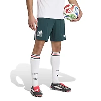 Short réplique adidas vert de l'équipe nationale du Mexique 2026 (troisième maillot)