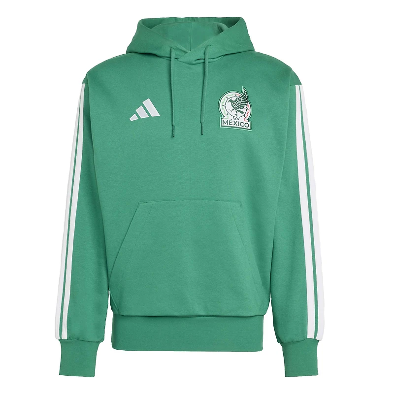 Men's adidas Green Mexico National Team Alphaskin Fleece Hoodie