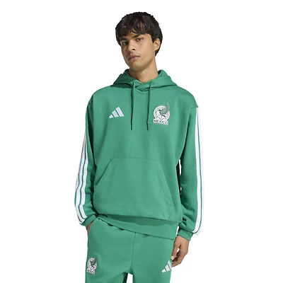 Men's adidas Green Mexico National Team Alphaskin Fleece Hoodie