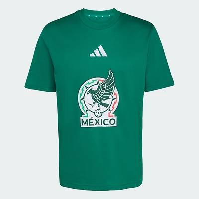 Men's adidas  Green Mexico National Team Alphaskin Graphic T-Shirt