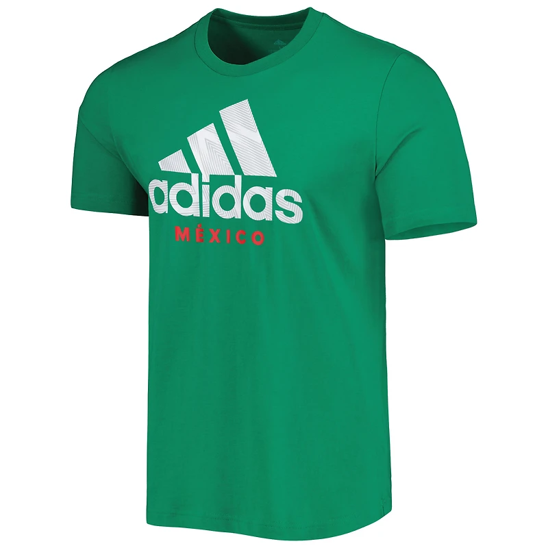 Men's adidas Green Mexico National Team DNA Graphic T-Shirt
