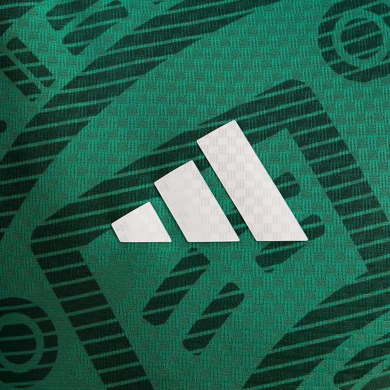 Maillot domicile authentique adidas vert de l'équipe nationale du Mexique pour homme, FIFA x Coupe Monde 2026