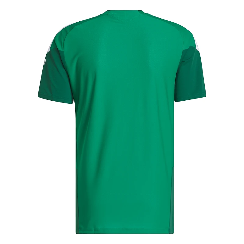 Maillot d'entraînement adidas Tiro Pro vert pour homme, équipe nationale du Mexique, FIFA x Coupe Monde 2026