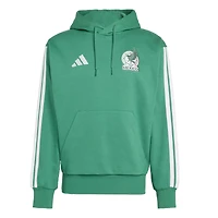 Sweat à capuche en polaire Alphaskin vert adidas pour homme, équipe nationale du Mexique, FIFA x Coupe Monde