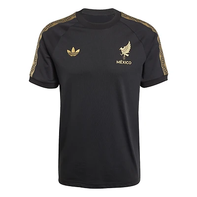 Men's adidas Originals Black Mexico National Team 2025 Third Jersey Culturewear Graphic T-Shirt