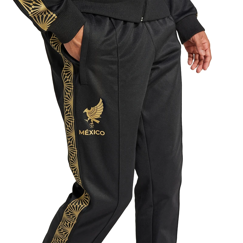 Pantalon de survêtement adidas Originals noir pour homme l'équipe nationale du Mexique 2025, troisième maillot Culturewear