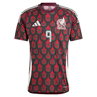 Maillot de joueur réplique domicile l'équipe nationale du Mexique 2024 adidas Raul Jimenez bordeaux pour homme