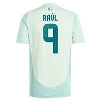 Men's adidas Raul Jimenez Green Mexico National Team 2024 Away Replica Player Jersey