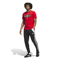 T-shirt adidas rouge pour homme, équipe nationale du Mexique, avec crochet