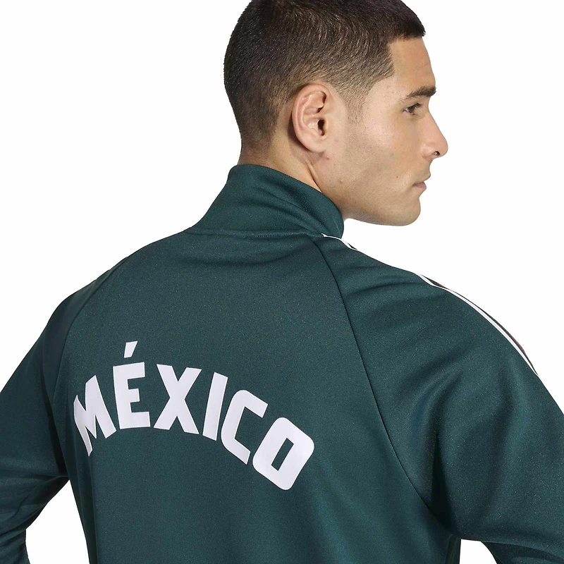 Men's adidas Teal Mexico National Team Originals Full-Zip Track Jacket