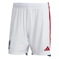 Men's adidas White Mexico National Team AEROREADY Replica Shorts