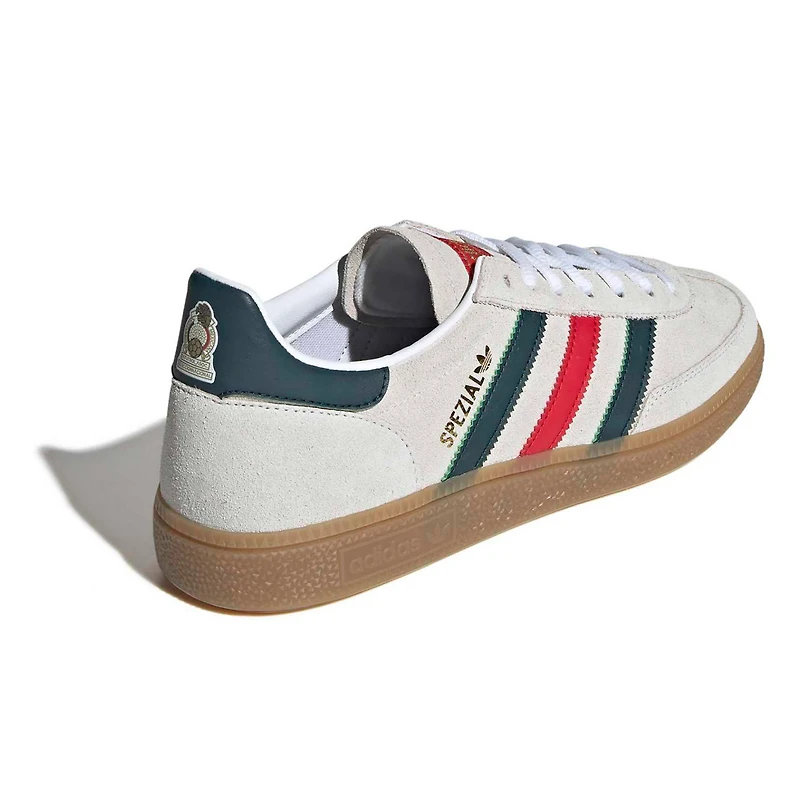 Men's adidas White Mexico National Team Away Handball Spezial Shoes