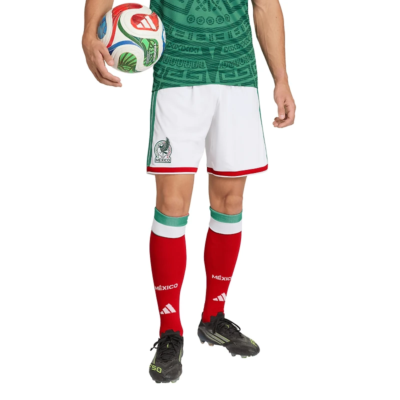 Men's adidas  White Mexico National Team FIFA x World Cup 2026 Replica Shorts